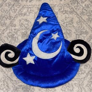 DisneyWorld Disneyland Merch Mickey Mouse Blue Sorcerer Hat Vintage Park